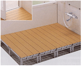 浴室フロアアップ